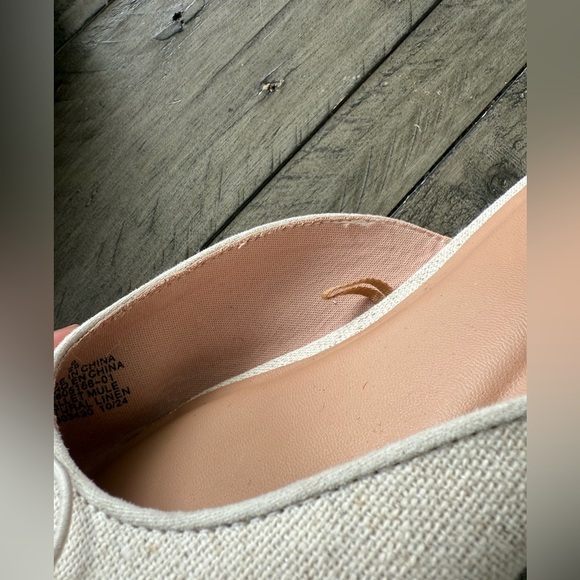 Old Navy Linen Ballet Mule, size 8 - Picture 6 of 8